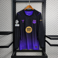2026/2027 Long Sleeve Barcelona Away Football Shirt